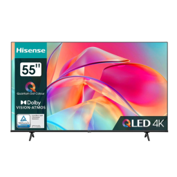 55" Телевизор Hisense 55E7KQ (4K Ultra HD 3840x2160, Smart TV) черный