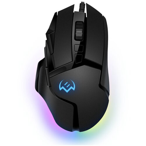 Мышь Sven RX-G975 игровая, 10000dpi, подсветка, USB, чёрный