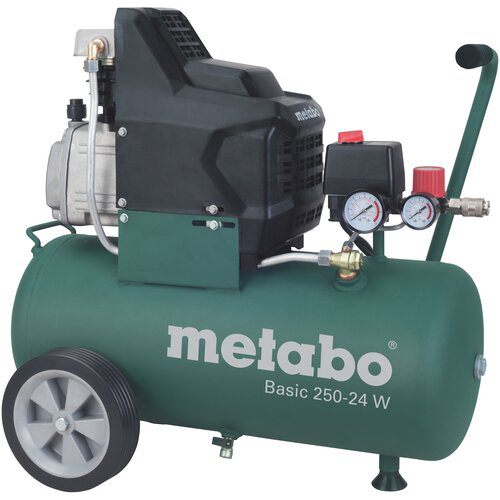 Metabo Basic 250-24 W Компрессор масл.1.5кВт,24л