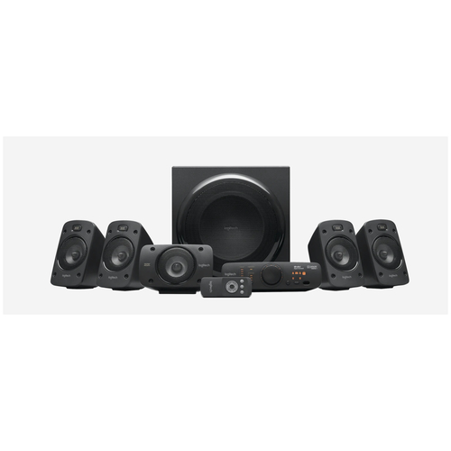 Колонки Speaker System 5.1 Logitech Z-906,  500 Вт,Surround Sound, Пульт ДУ, Black