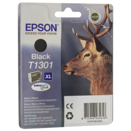 Картридж струйный Epson T1301 C13T13014012 черный (945стр.) (25.4мл) для Epson B42WD