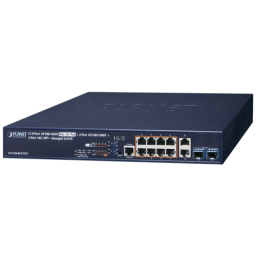 коммутатор L3 8-Port 10/100/1000T 75W 802.3bt PoE + 2-Port 10/100/1000T + 2-Port 10G SFP