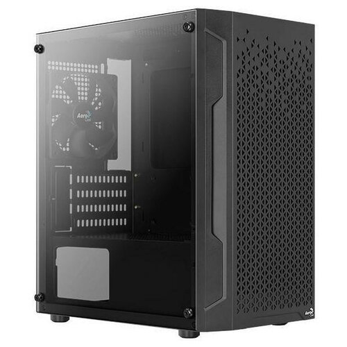 Корпус MiniTower AEROCOOL Trinity Mini-G-BK-v1 black (4710562758610) (без блока питания)