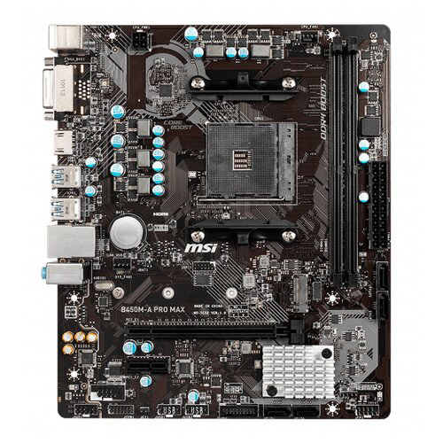 Материнская плата B450M-A PRO MAX, Socket AM4, mATX