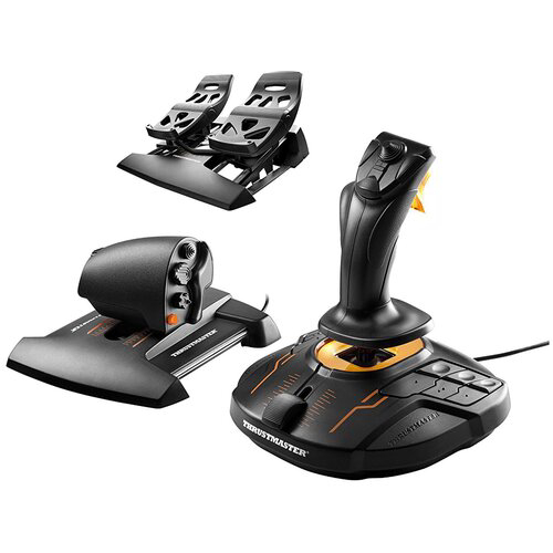 Джойстик ThrustMaster T-16000M FCS Flight Pack черный USB