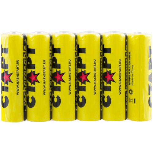 Аккумулятор СТАРТ Ni-MH HR6 AA 2300mah NIMH-SH6