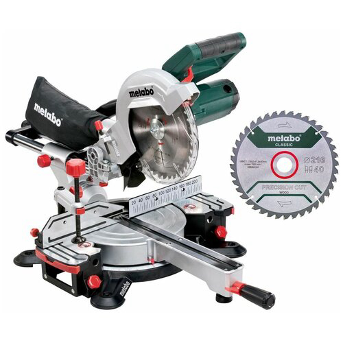 Metabo KGS 216 M Пила торцовочная + пильный диск