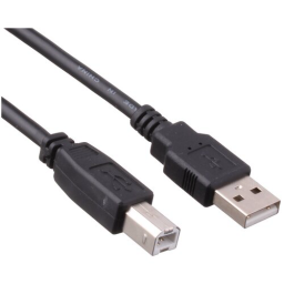 Кабель USB 2.0 A(m)-USB2.0(Bm), Exegate, 3m, черный (EX138940RUS)