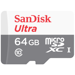 ФЛЕШ КАРТА MICROSDXC 64GB SAND SDSQUNR-064G-GN3MA