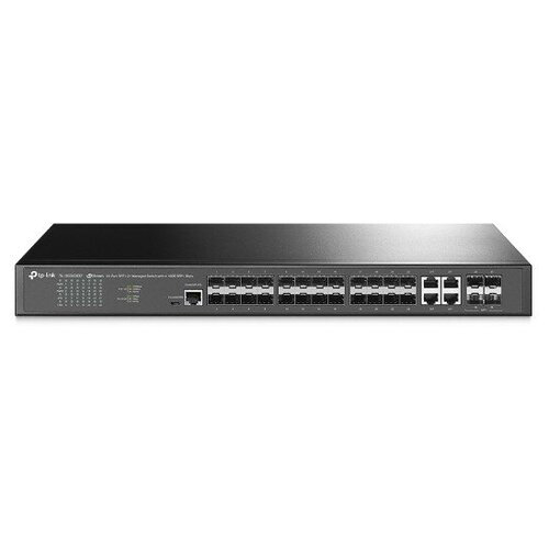 TP-LINK TL-SG3428XF JetStream уровня 2+,  20xSFP, 4x10GbSFP+, 4xcomboSFP/LAN