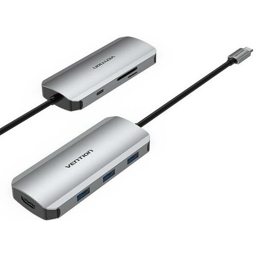 Vention USB-C Universal Dock 7в1 TOJHB