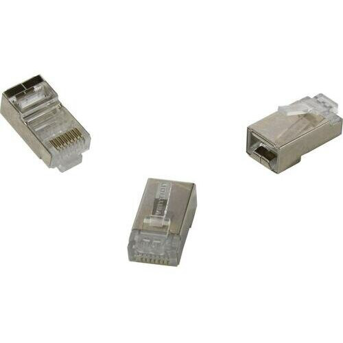 RJ45 коннектор (обжимной) кат6 FTP экранированный Vention (IDCR0-50) 50шт