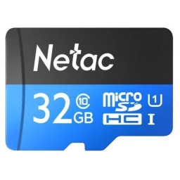 Карта памяти 64GB Netac NT02P500STN-064G-S microSDHC (без SD адаптера) 80MB/s