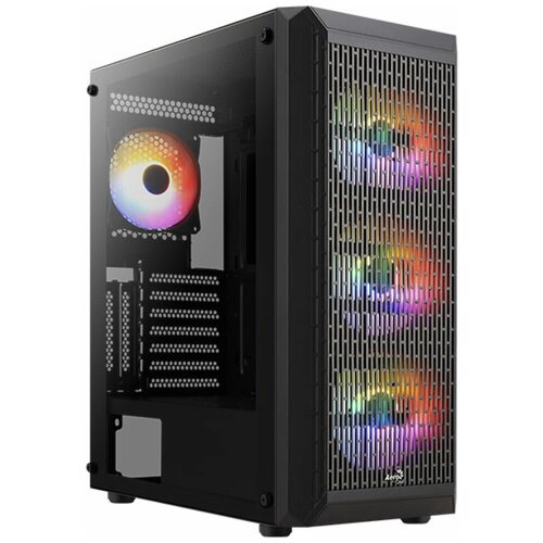 ATX Miditower AeroCool Beam-G-BK-v2 Black