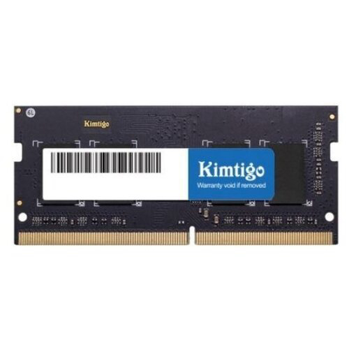 Память DDR4 4Gb 2666MHz Kimtigo KMKS4G8582666 RTL PC4-21300 CL19 SO-DIMM 260-pin 1.2В single rank