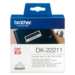 Картридж ленточный Brother DK22211 белый для Brother QL-570