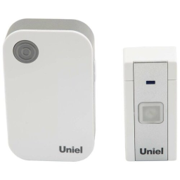 Звонок беспроводной UNIEL (UL-00006432) UDB-013W-R1T1-36S-100M-WH