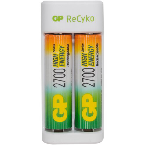 Зарядное устройство GP Rechargeable E211/270AAHCCS-2CR1 AA/AAA NiMH 2700mAh (2шт) блистер