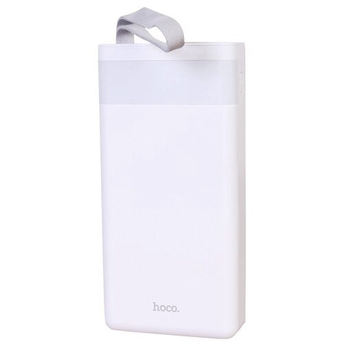 Внешний аккумулятор HOCO J73 Powerful desk lamp power bank, 2.0А (30000mAh), белый