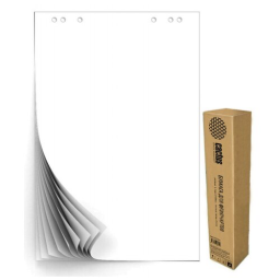 Блок бумаги Cactus CS-PFC20W-5 для флипчартов 67.5х98см 20л белый (упак.:5шт)