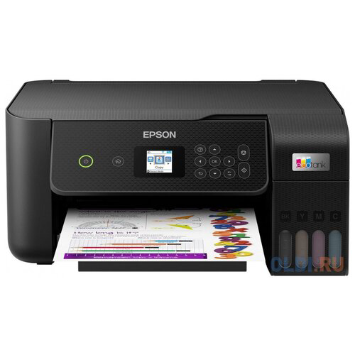 МФУ струйный Epson L3260 (C11CJ66507/C11CJ66414) A4 WiFi черный