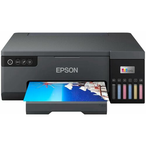 Принтер струйный Epson L8050 (C11CK37405/C11CK37506/37507) A4 WiFi черный