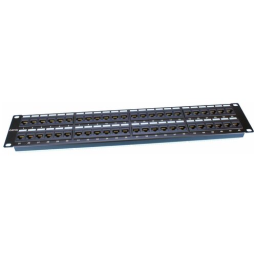 Патч-панель Hyperline PP3-19-48-8P8C-C5E-110D 19" 2U 48xRJ45 кат.5e UTP