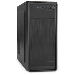 Корпус Miditower ExeGate XP-332UC-XP450 (ATX, XP450 12см, 2*USB3.0+1*TypeC, аудио)