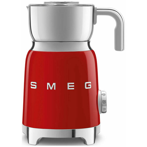 Вспениватель для молока Smeg MFF11RDEU, красный