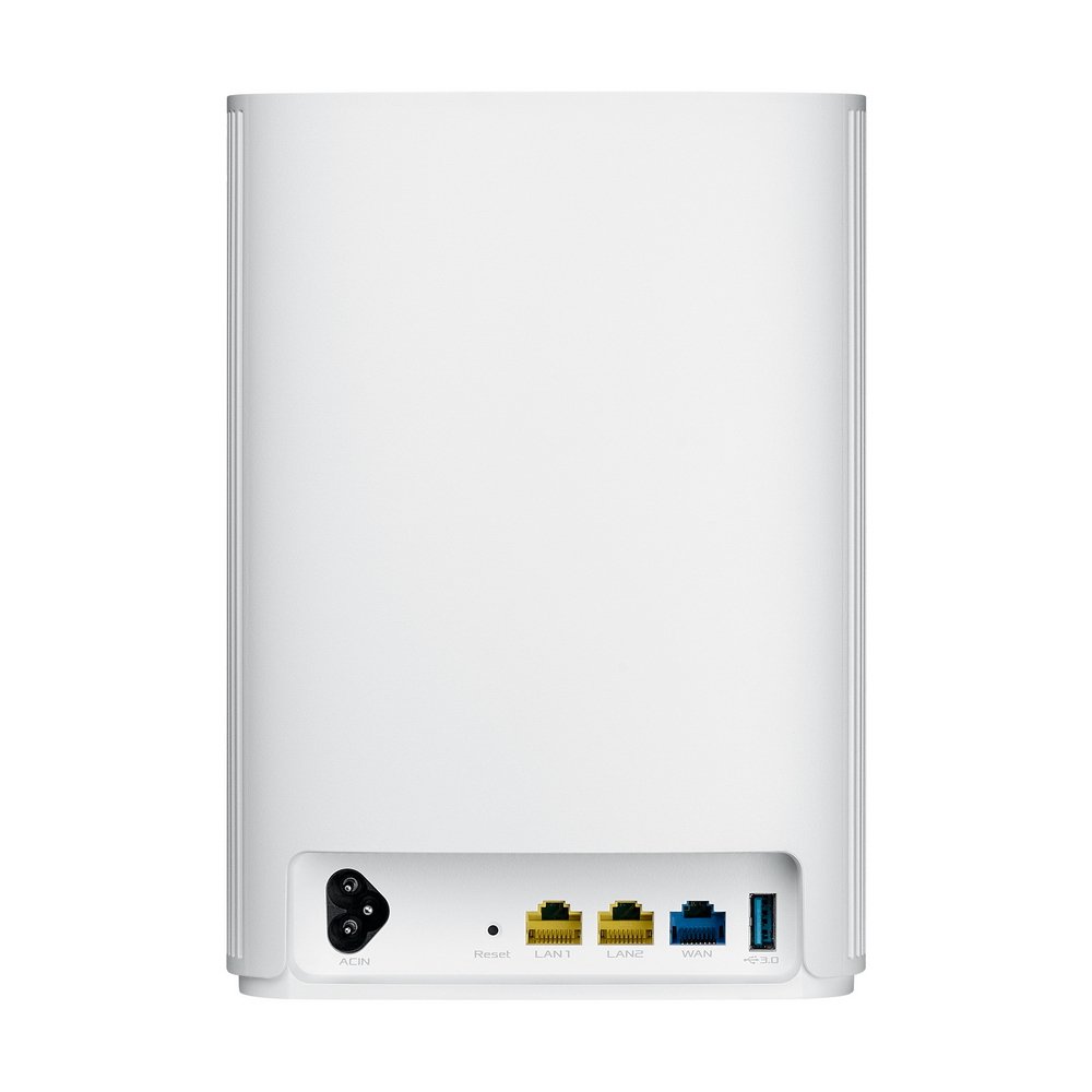 Бесшовный Mesh роутер Asus ZenWiFi XP4 (XP4(1-PK)) AX1800 10/100/1000BASE-T компл.:устройство/крепления/адаптер белый (упак.:1шт)