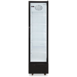 Холодильник БИРЮСА B300D 345л витрина черный