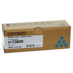 Картридж лазерный Ricoh SP C360X 408251 голубой (9000стр.) для Ricoh SP C361SFNw