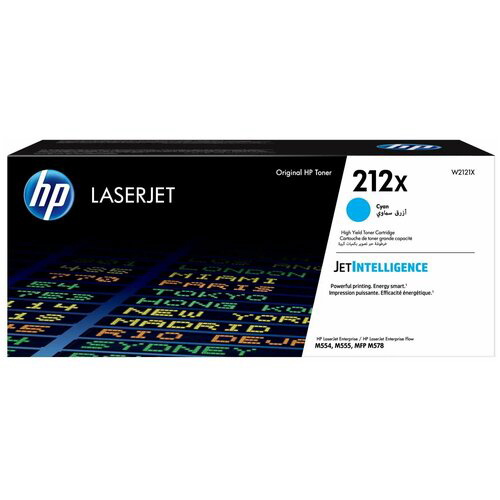 Тонер-картридж/ HP 212X High Yield Cyan Original LaserJet Toner Cartridge