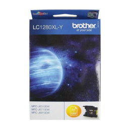 Картридж струйный Brother LC1280XLY желтый для Brother MFC-J6510DW/J69010DW