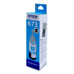 Чернила голубые Epson 673 EcoTank Ink Cyan