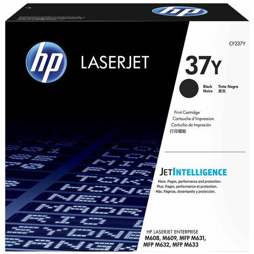 Тонер-картридж/ HP 37Y Extra High Yield Black Original LaserJet Toner Cartridge