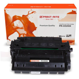 Картридж лазерный Print-Rite TFHAPHBPU1J PR-CE255X CE255X черный (12500стр.) для HP LJ P3015