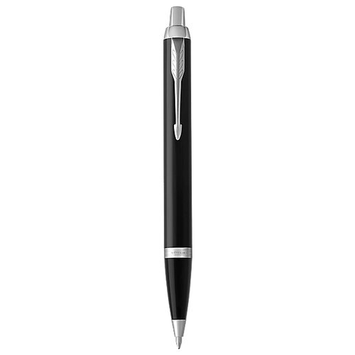 Ручка шариков. Parker IM Core K321 (CW1931670) Brushed Metal GT M син. черн. подар.кор.