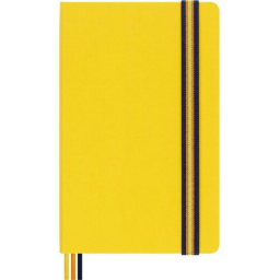 Блокнот Moleskine LIMITED EDITION K-WAY SKQP060KWYELLWT05 Large 130х210мм обложка текстиль 240стр. линейка желтый