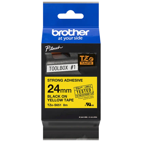 Картридж ленточный Brother TZES651 для Brother P-Touch