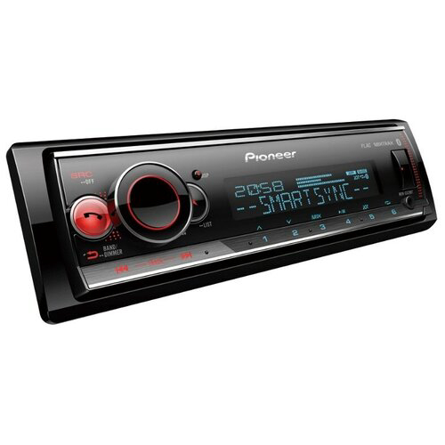 Автомагнитола Pioneer MVH-S520BT 1DIN 4x50Вт AUX DSP 3 RDS