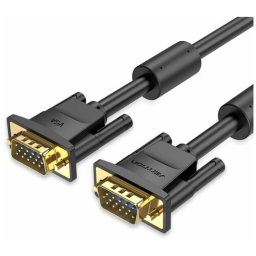 Кабель Vention VGA 15M/15M с 2 ферритовыми фильтрами - 3м