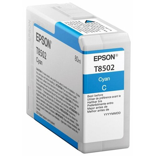 Картридж EPSON T8502 голубой для SC-P800