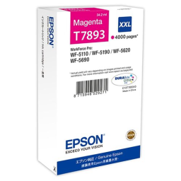 Картридж EPSON T7893 пурпурный экстраповышенной емкости для WF-5110DW/5620DWF