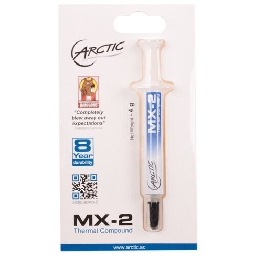 Термопаста MX-2 Thermal Compound 4-gramm 2019 Edition  (ACTCP00005B)