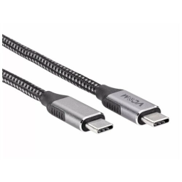 Кабель USB3.2 Gen2X2, CM->CM, 20Gbs, 100WT, 4KX60Hz, All shell, 1.8m  VCOM <CU420M-1.8M>