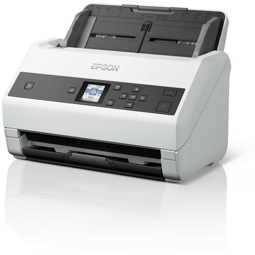 Сканер Epson WorkForce DS-870, 600х600, А4, автоподача, двустороннее сканирование, 65 стр/мин, USB (B11B250401)