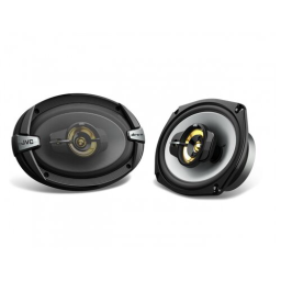 Колонки автомобильные JVC CS-DR693HP 600Вт 85дБ 4Ом 15x23см (6x9дюйм) (ком.:2кол.) коаксиальные трехполосные