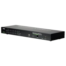 Переключатель электронный, 16 портов PS2/USB, доступ по IP 16 PORT PS/2-USB KVMP SWITCH ON THE NET