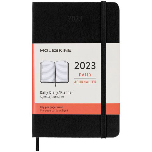 Ежедневник Moleskine CLASSIC Pocket 90x140мм 400стр. черный